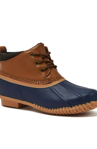 Lands' End Waterproof Ankle Duck Boots In Brown