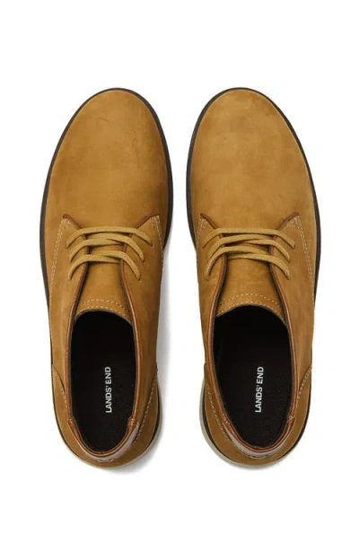 Lands' End Nubuck Chukka Lace Up Boots In Multi