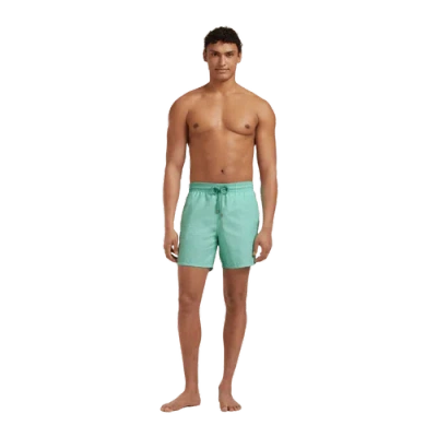 Vilebrequin Solid Swim Trunks In Blue