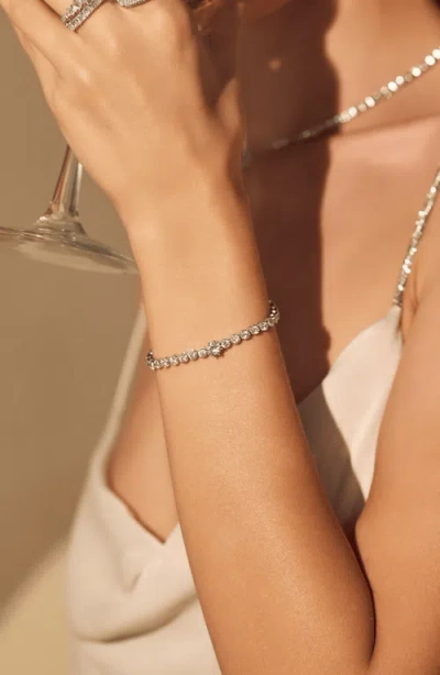 Bearfruit Jewelry Celeste Tennis Necklace & Bracelet Set Holiday Gift Idea In Multi