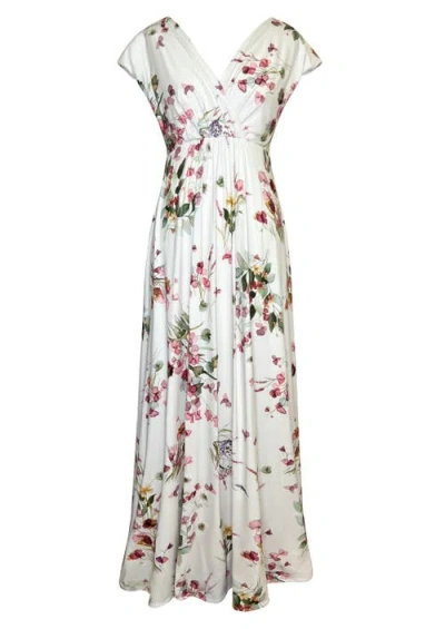 Alie Street London Sophia Maxi Dress In White
