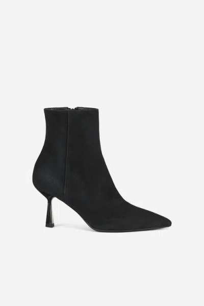 Agl Attilio Giusti Leombruni Agl Alla Bootie Heeled Ankle Boot In Black