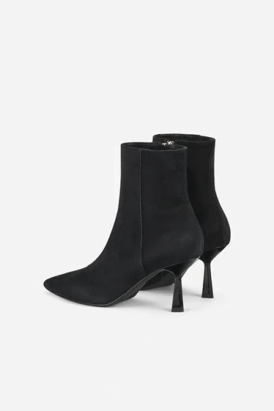 Agl Attilio Giusti Leombruni Agl Alla Bootie Heeled Ankle Boot In Black