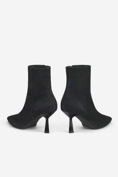 Agl Attilio Giusti Leombruni Agl Alla Bootie Heeled Ankle Boot In Black