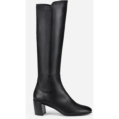 Agl Attilio Giusti Leombruni Agl Lynn High Heeled Nappa Boot In Black