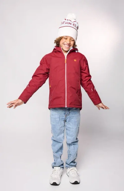 Northern Classics Unisex Insulated Waterproof Winter Ski Jacket - Baby, Little Kid, Big Kid In Red