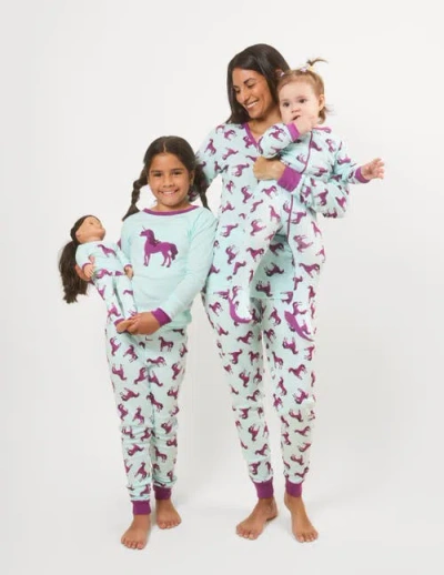 Leveret Cotton Matching Family Pajamas, Dream Weaver Prints In Multi