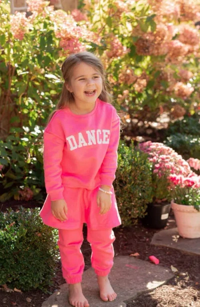 Bits & Bows Skirted Bow Jogger In Pink