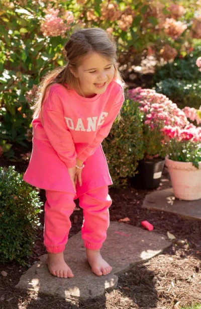 Bits & Bows Skirted Bow Jogger In Pink