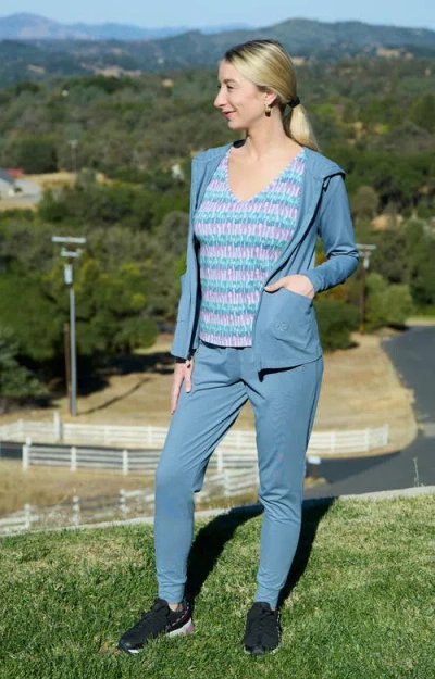 Uv Skinz Everyday Hooded Jacket In Gray