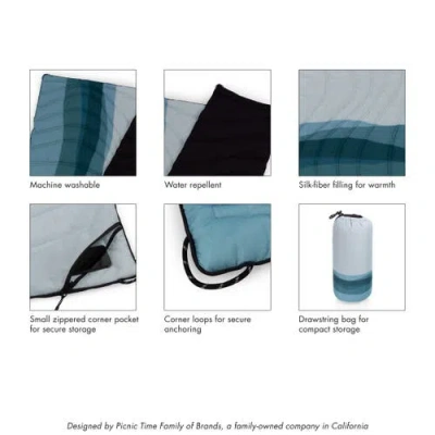 Oniva Aura Outdoor Puffer Blanket In Multi