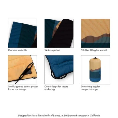 Oniva Aura Outdoor Puffer Blanket In Multi