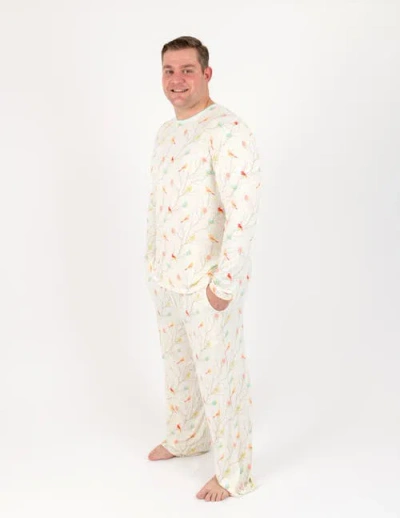 Leveret Viscose Matching Family Holiday Pajamas, Reindeer & Polar Bear Prints In Multi