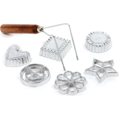 Norpro Rosette/timbale Set, 7-piece, Stainless Steel Molds For Fried Pastries In Multi