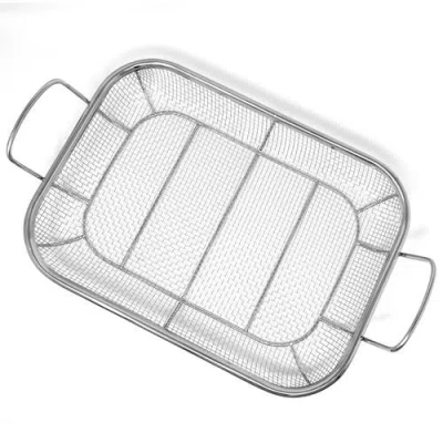 Norpro Stainless Steel Grilling Basket In Silver
