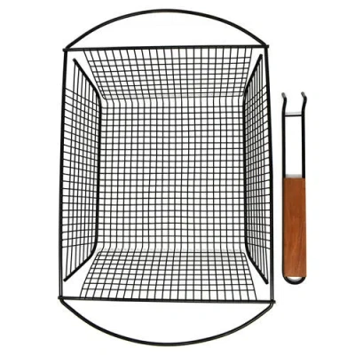 Norpro Nonstick Grilling Basket In Black