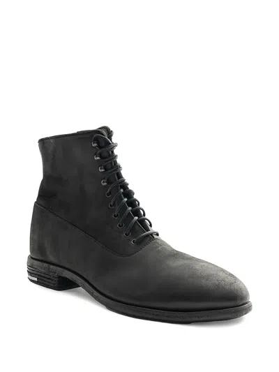 Deepti Leather Boots In Black