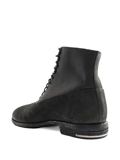 Deepti Leather Boots In Black