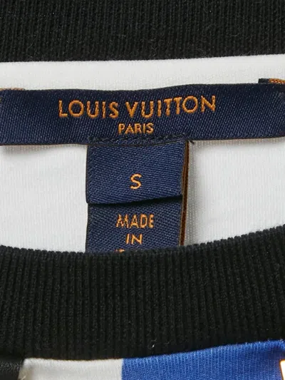 Pre-owned Louis Vuitton Tennis Ball-print T-shirt In White