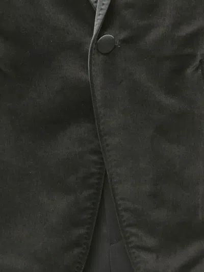 Pre-owned Dolce & Gabbana Velvet Suit Set (set Of Two) In Black