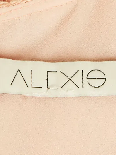 Pre-owned Alexis Lace Shift Dress In Pink