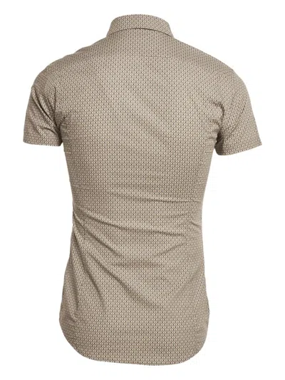 Pre-owned Dolce & Gabbana Geometric-print Shirt In Neutral