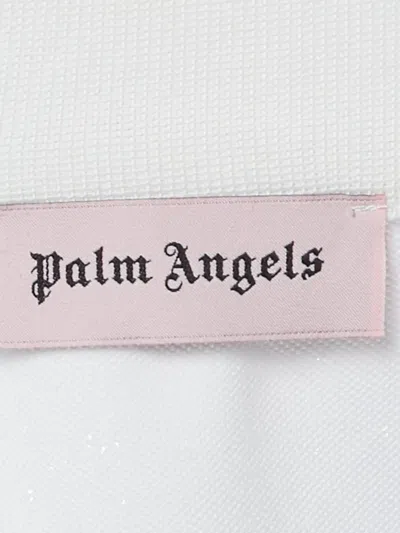 Pre-owned Palm Angels Logo-detail Jersey Midi Dress In White