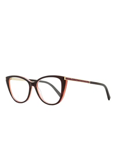 Swarovski Eyewear Sk5414 Glasses In Brown