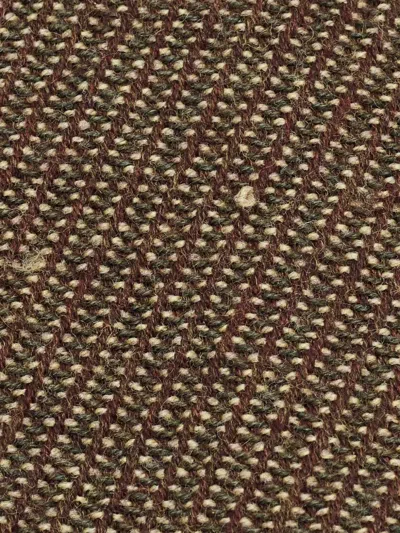 Pre-owned Giorgio Armani Wool Tie In Brown