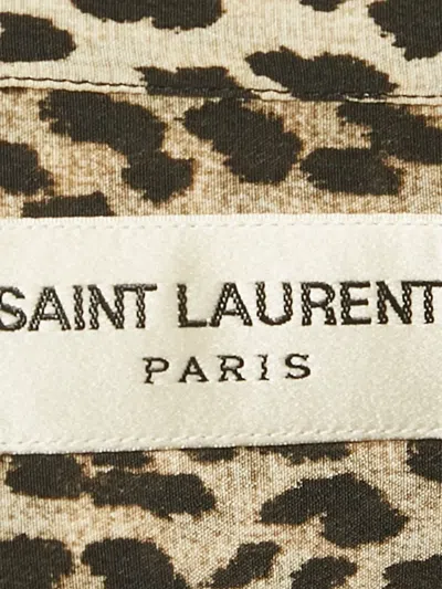 Pre-owned Saint Laurent 1168078 Brown In Neutral