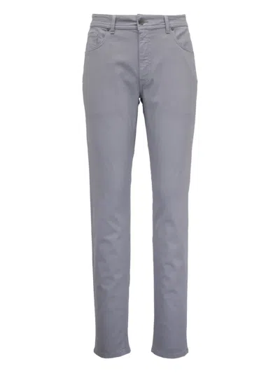 Barmas Five-pockets Straight-leg Trousers In Gray