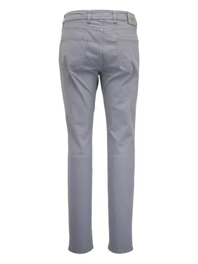 Barmas Five-pockets Straight-leg Trousers In Gray
