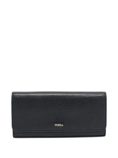 Pre-owned Furla 2020s Leather Wallet In Black