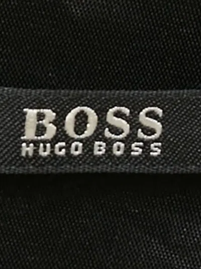 Pre-owned Hugo Boss 2010s Colour-block Dalota Dress In Black