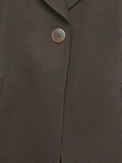 Pre-owned Armani Vintage 2000s Wool Skirt Suit In Brown