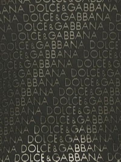 Pre-owned Dolce & Gabbana Logo Short-sleeve T-shirt In Black