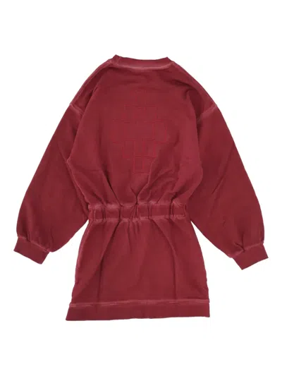 County Of Milan Logo-detailed Dress In Red