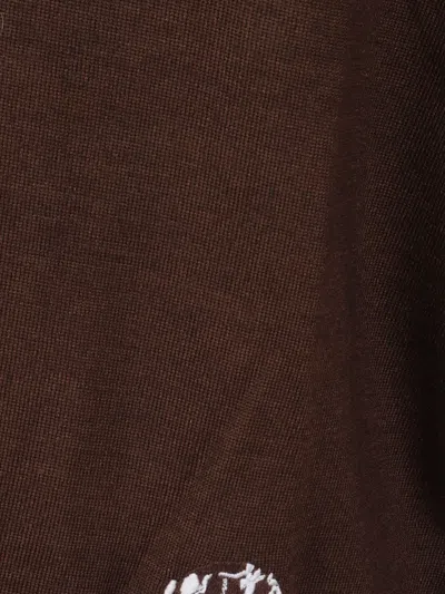 Gabriele Pasini V-neck Embroidered-detail Sweater In Multi