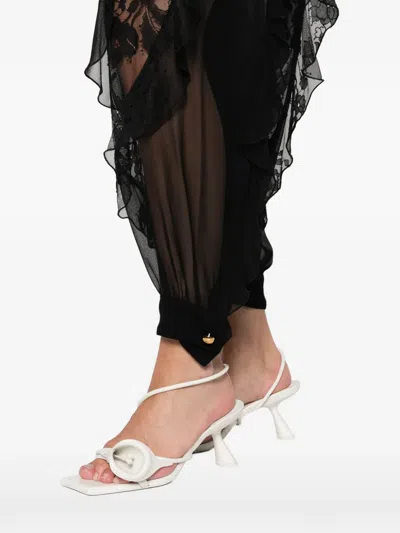 REBELLION 荷叶边蕾丝长裤