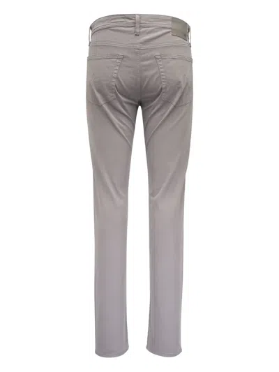 Ag Zip-fastening Trousers In Gray