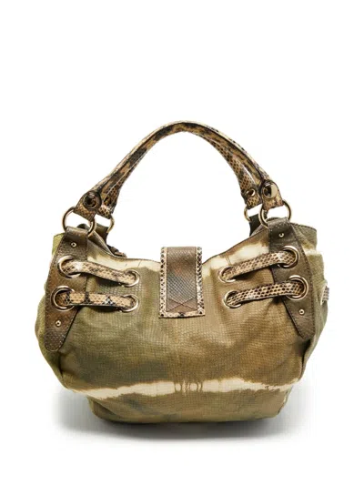 Pre-owned Jimmy Choo Ramona Shoulder Bag In Green