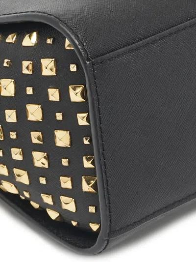 Pre-owned Michael Kors Selma Crossbody Bag In Black