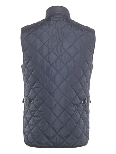 Pre-owned Polo Ralph Lauren Quilted Gilet In Blue