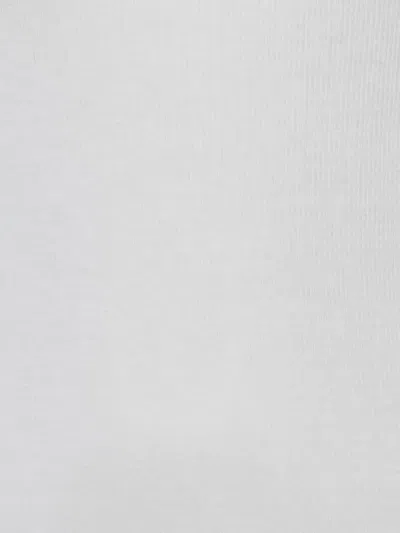 Pre-owned Saint Laurent Ribbed Tank Top In White