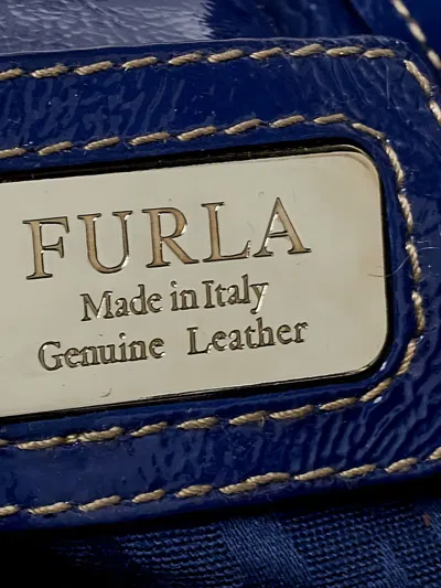 Pre-owned Furla 413815 Blue