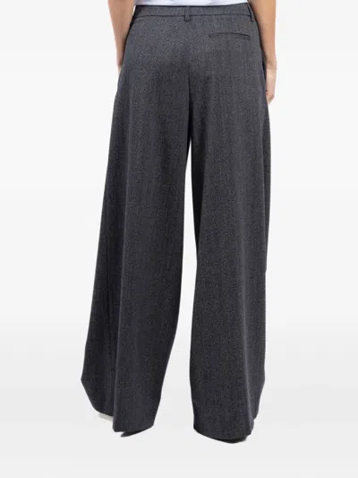 Twp Next Didi Pleated Trousers In Brown