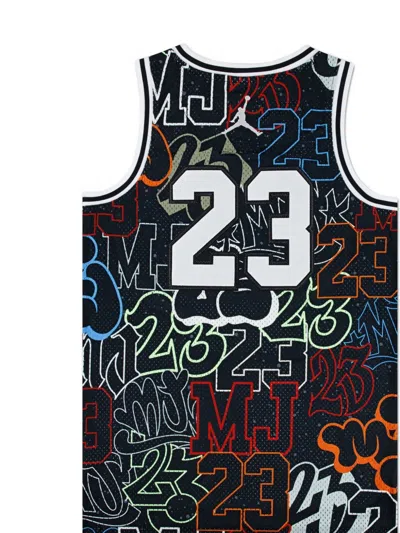 Jordan Graphic-print Vest In Multi