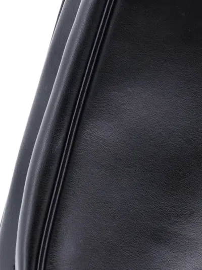 Pre-owned Fendi F Is  Camera Bag Leather Small Crossbody Bag In Black