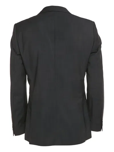 Pre-owned Boss Green Hugo Boss Single-breasted Wool Blazer In Blue