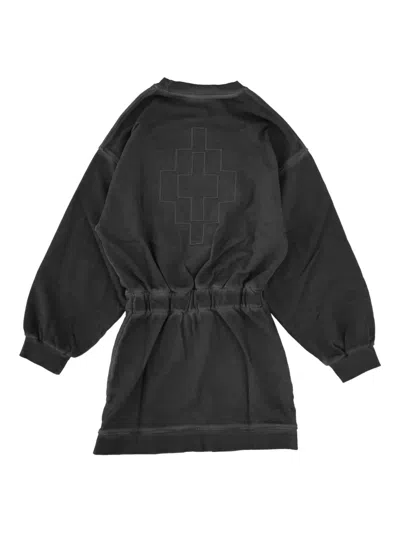 County Of Milan Logo-detailed Dress In Black